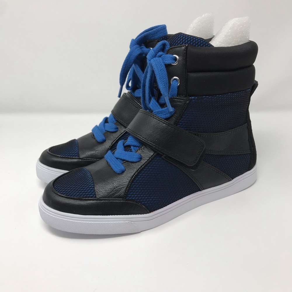 Nine West Black High Top Sneakers Shoes Sz 6.5 NEW